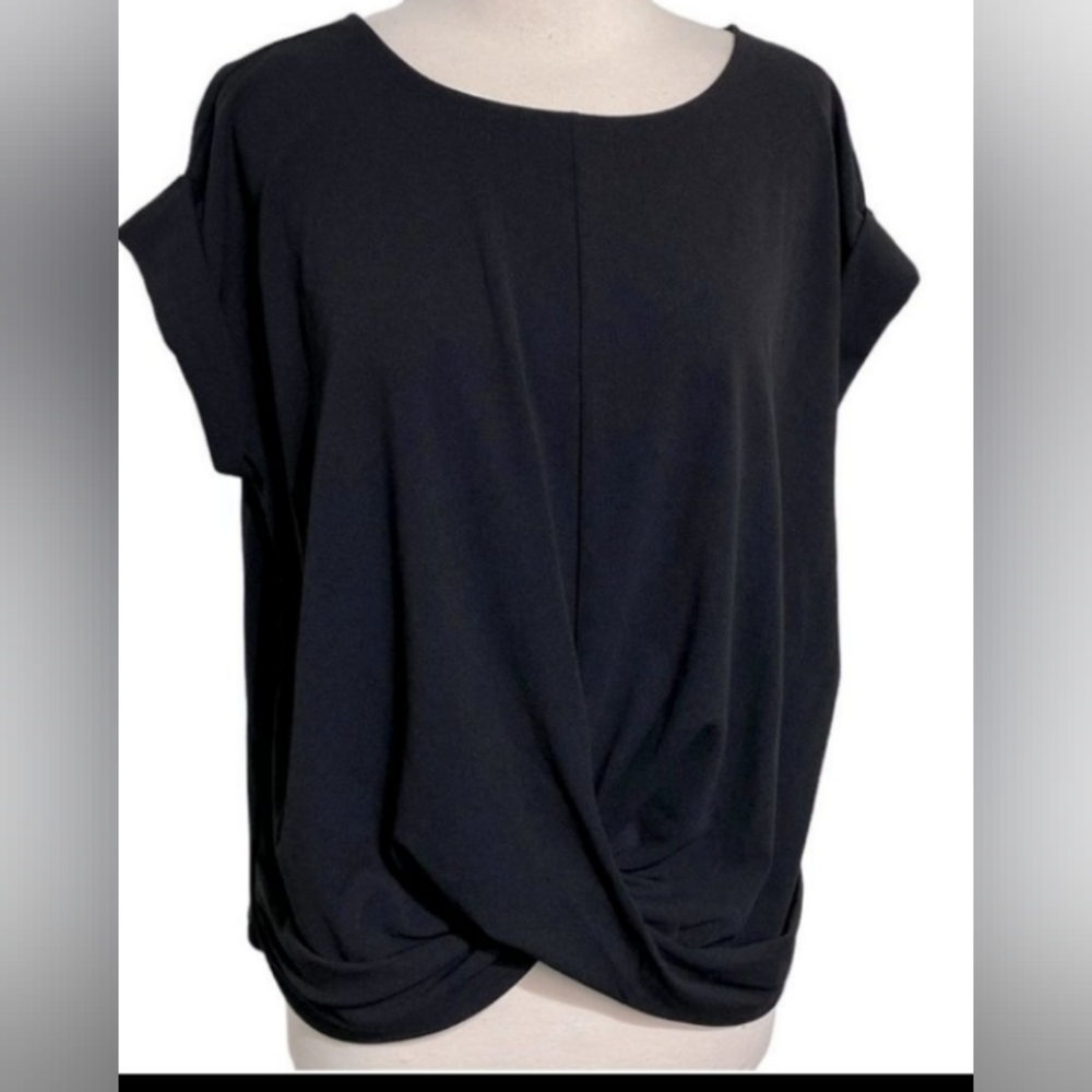 Worthington NWT XXL Cascading Twist Front Top